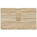 Set di mobili per il bagno 4 pcs rovere sonoma 61 x 35 x 64 cm - Foto miniatura 9