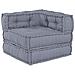 Cuscino Grigio 70 x 70 x 54 cm Poliestere - Foto miniatura 1