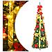 Albero di Natale Artificiale Pop-up con 150 LED Verde 180 cm - Foto miniatura 1