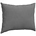 Cuscini da Divano 2 pcs Grigio scuro 70 x 50 cm Tessuto - Foto miniatura 5