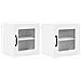 Pensile cucina 2 pcs Bianco 40 x 31 x 40 cm Legno multistrato - Foto miniatura 1