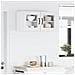 Pensile cucina 2 pcs Bianco 40 x 31 x 40 cm Legno multistrato - Foto miniatura 4
