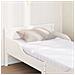 Struttura del letto Bianco 80 x 200 cm Legno di pino massello - Foto miniatura 4