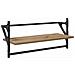 Set mensole da parete 6 pcs Rovere artigianale 100 x 25 x 30 cm - Foto miniatura 6