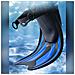 Pinne Da Nuoto Ad Alta Velocità: Pinne Da Snorkeling Ad Alto Rimbalzo Con Cinturino Regolabile Black - Foto miniatura 4
