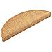 Tappeti Autoadesivi Scale Aspetto Sisal 30 pz 56x17x3 cm Sisal - Foto miniatura 2