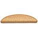 Tappeti Autoadesivi Scale Aspetto Sisal 30 pz 56x17x3 cm Sisal - Foto miniatura 3