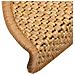 Tappeti Autoadesivi Scale Aspetto Sisal 30 pz 56x17x3 cm Sisal - Foto miniatura 7