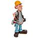 Figura Falegname 13,5x9x27,5h - Foto miniatura 1