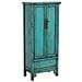 Armadio In Legno Blu 60x35x140h Cm - Foto miniatura 1