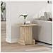 Tavolino Rovere Sonoma 35,5 x 35 x 40 cm Legno multistrato - Foto miniatura 2