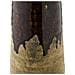Vaso In Ceramica Marrone Bicolore Vikasa Home Ø11x39 Cm - Foto miniatura 2