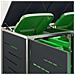 Stoccaggio contenitore a ruote Antracite 207 x 77,5 x 112,5 cm - Foto miniatura 5