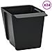 Fioriere per Euro pallet 24 pcs Nero 13,5 x 9 x 9,5 cm - Foto miniatura 3