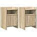 Comodini 2 pcs Rovere Sonoma 40 x 36 x 60 cm - Foto miniatura 1