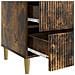 Armadio da Notte con cassetto Rovere Fumo 43 x 41 x 66,5 cm - Foto miniatura 8