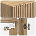 Set di armadi 2 pcs 33 x 34,5 x 90 cm Legno ingegnerizzato - Foto miniatura 7