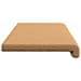 Cuscino per panchina Tessuto Sherpa Beige Profondità 35 cm - Foto miniatura 6