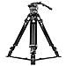 Treppiede con Testa a 3 Movimenti Altezza Max 170 cm Nero 18646-EU - Foto miniatura 1