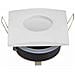 Porta Faretti Led Gu10 Incasso Ip54 Fisso In Acciaio Quadrato Bianco Vt-787 3615 - Foto miniatura 2