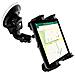 Supporto Auto Girevole Ventosa Parabrezza Per Tablet Nero - Foto miniatura 13