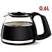 Macchina da Caffè Espresso FG150813 Automatica Serbatoio 0.6L Potenza 650W Colore Nero - Foto miniatura 3