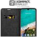 Custodia Compatibile Con Xiaomi Mi Cc9 In Rosso Mela - Coperchio Protettiva Con Chiusura Magnetica, Funzione Stand E Tasca Per Le Carte - Foto miniatura 7