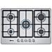 Piano Cottura 3ETX576HB a Gas 5 Fuochi Gas Colore Acciaio Inox - Foto miniatura 1