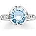 Gioielleria 037-059-31-54. Anello, Colore Blu Argento. Donna. - In ordine - Foto miniatura 4