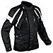 Enduro Giacca Moto Turismo Touring Cordura Impermeabile 4 Stagioni Bianco L - Foto miniatura 2