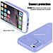 Custodia Compatibile Con Apple Iphone 6 / 6s In Viola Opaco - Coperchio Protettivo In Silicone Tpu Flessibile E Con Protezione Per La Fotocamera - Foto miniatura 3