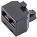 Bs71230-8 Cavo Di Collegamento 3xrj-45 Nero - Foto miniatura 1