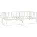 Divano Letto Con Materasso 90x200 Cm Bianco In Massello Di Pino - Foto miniatura 9