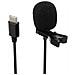 Microfono Lavalier Usb-c Omnidirezionale Sistema Riduzione Rumore 1,5 M, Nero - Foto miniatura 1