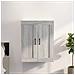Armadietto Pensile A Parete Grigio Sonoma 69,5x32,5x90 Cm - Foto miniatura 1
