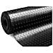 Tappeto Rivestimento Pavimento Gommato Pvc Con Bolle Colore Nero Bollato 100x600 Floor Nero - Foto miniatura 1