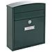Compact E5733 Cassetta Postale Individuale In Acciaio, Cassetta Della Posta Da Esterno, Dimensione S (din A5), Facile Da Montare, Verde - Foto miniatura 1