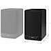 Bookshelf Speakers altoparlante 2-vie Nero Con cavo e senza cavo 60 W - Foto miniatura 12