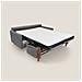 Edgar Divano letto matrimoniale in tessuto felis impermeabile T03 180 cm (mat. 140x197) grigio - Foto miniatura 2