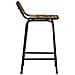 Sgabelli da Bar 4 pz 46x35,5x80 cm Legno Massello di Recupero - Foto miniatura 8