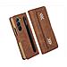 Custodia Per Samsung Galaxy Z Fold, Custodia Pieghevole Protettiva E Antiurto Per Telefono Brown Modello 4 - Foto miniatura 2