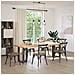 Gambe Tavolo Pranzo A T 2 Pz Naturale 60x35x(72-73) Cm Acciaio - Foto miniatura 2