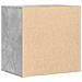 Lusso Casadino -  Cassettiera Angolo Grigio Cemento 60x41x58cm Legno Multistrato - Foto miniatura 6