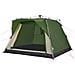 Tenda da Campeggio Cabina 4 Persone Verde a Rilascio Rapido - Foto miniatura 3