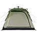Tenda da Campeggio Cabina 4 Persone Verde a Rilascio Rapido - Foto miniatura 4