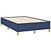 Giroletto a Molle con Materasso Blu 120x190 cm in Tessuto - Foto miniatura 4
