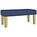 Giroletto a Molle con Materasso Blu 120x190 cm in Tessuto - Foto miniatura 8