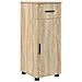 Set di mobili per il bagno 4 pcs rovere sonoma 30 x 35 x 192 cm - Foto miniatura 7