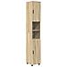Set di mobili per il bagno 4 pcs rovere sonoma 30 x 35 x 192 cm - Foto miniatura 8