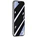 Vetro Temperato Per Iphone 17 Pro Privacy Ultra Wide Fit Con Easyaligner Antishock, Nero Transparente - Foto miniatura 3
